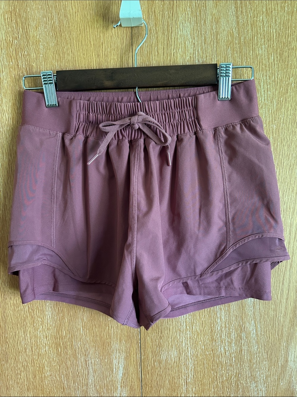 MPG Women's Athletic Shorts in Dusty Rose